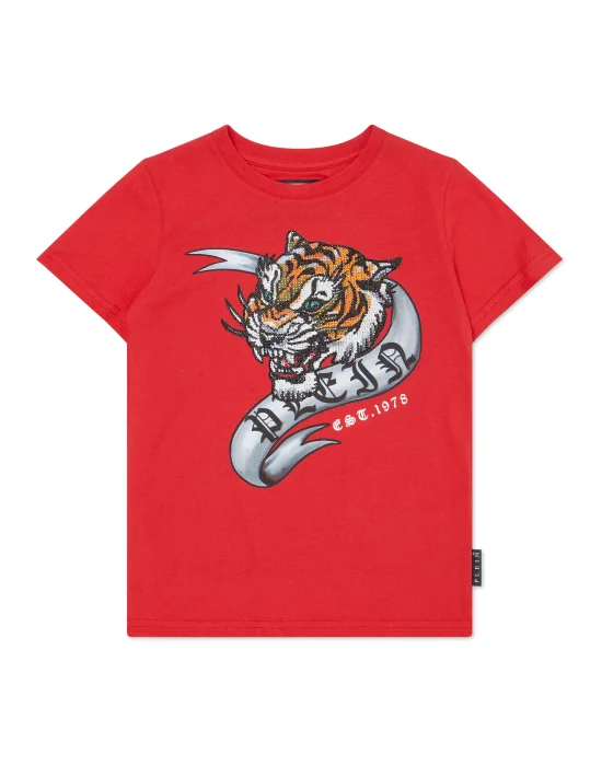 T-shirt Round Neck Tiger