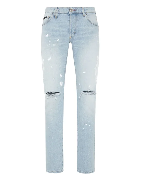 Denim Trousers Super Straight Cut