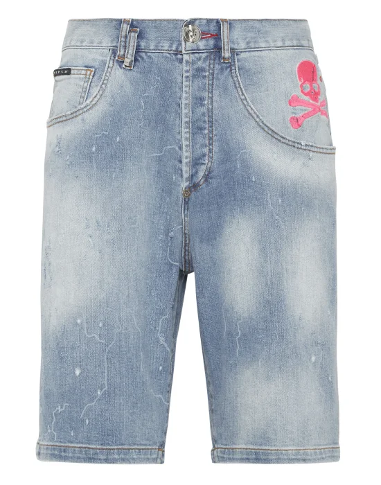 Denim Shorts Formentera Fit Skull&Bones