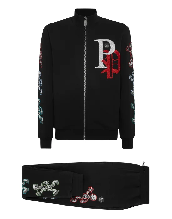 Jogging Set: Hoodie/Trousers Skeleton