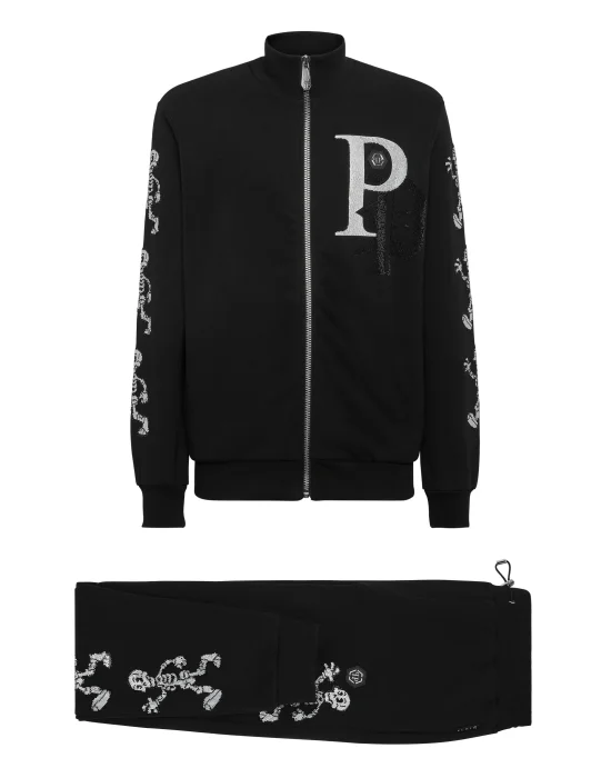 Jogging Set: Hoodie/Trousers Skeleton