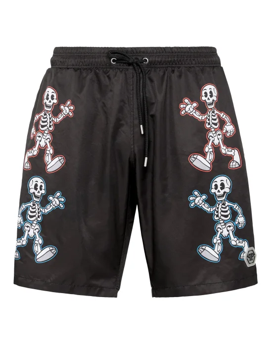 Swim Boxer Skeleton