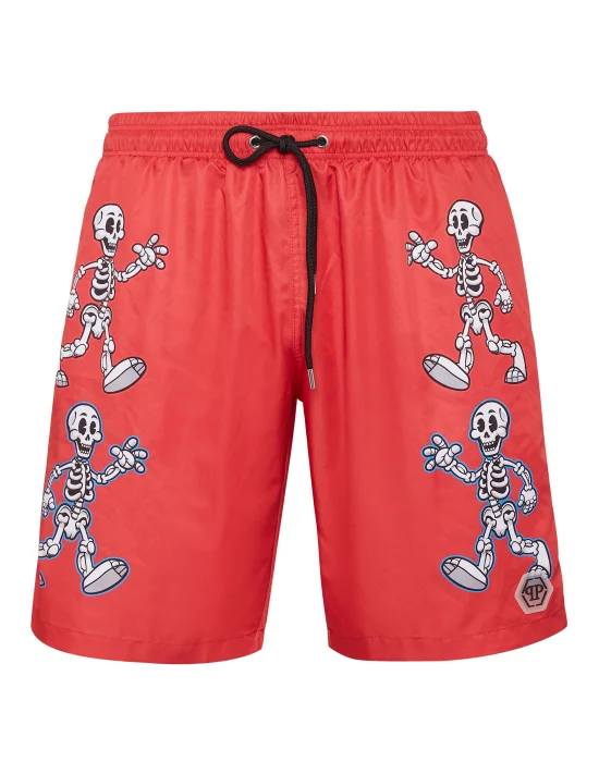 Swim Boxer Skeleton