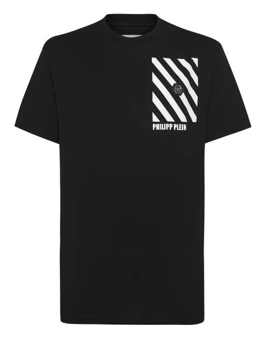 T-shirt Round Neck SS Rainbow Stripes
