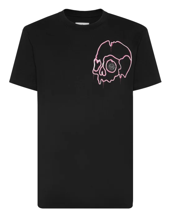 T-shirt Round Neck SS Dripping Skull
