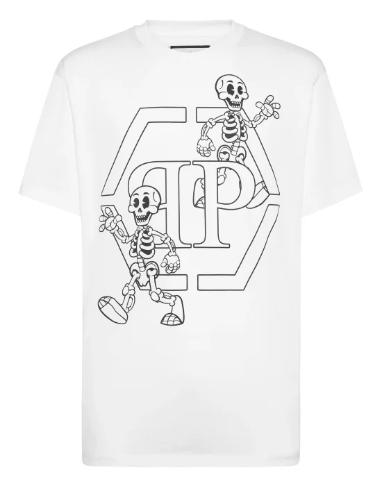 T-shirt Round Neck SS Skeleton