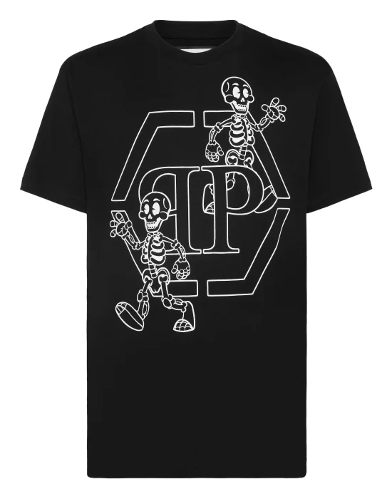 T-shirt Round Neck SS Skeleton