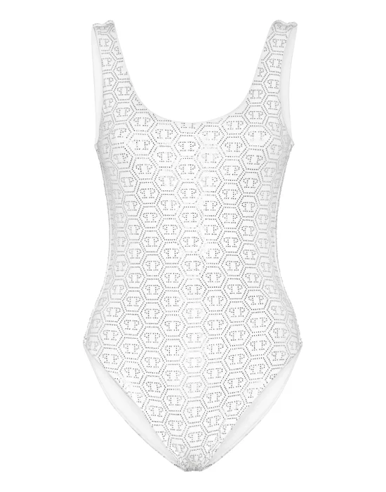 Strass Monokini Monogram