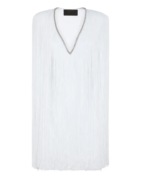 Fringe Mini Dress
