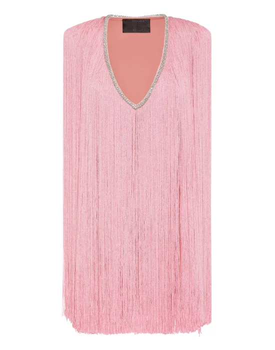 Fringe Mini Dress