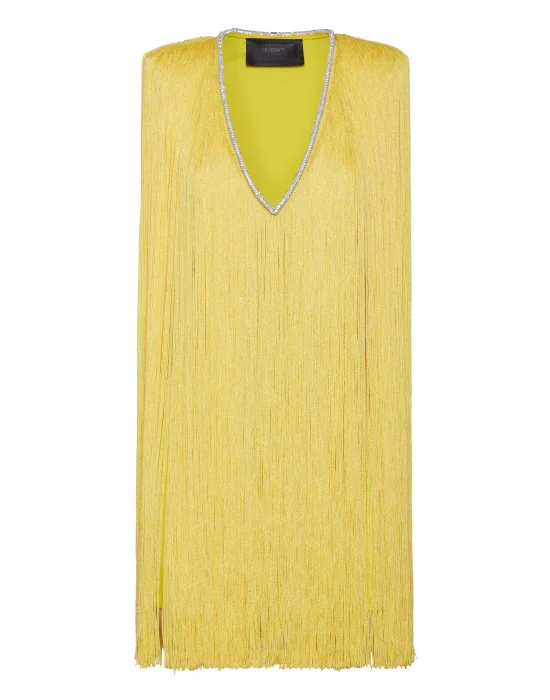 Fringe Mini Dress