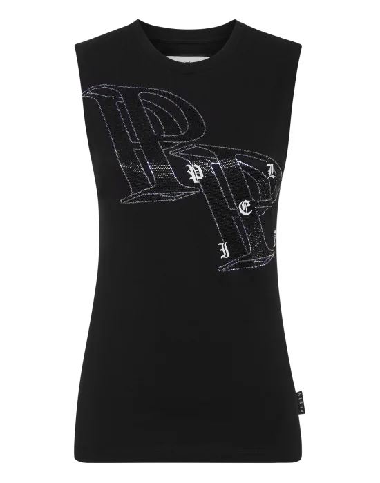 Full Strass Tank Top Wire Frame