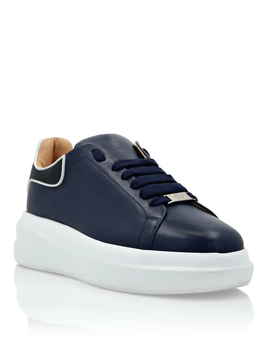 Leather Low-Top Sneakers Megastar