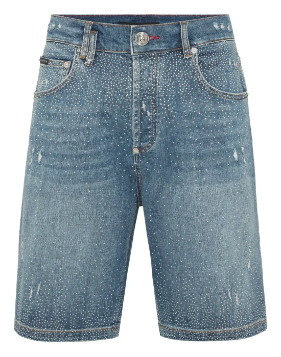 Denim Shorts Formentera Strass
