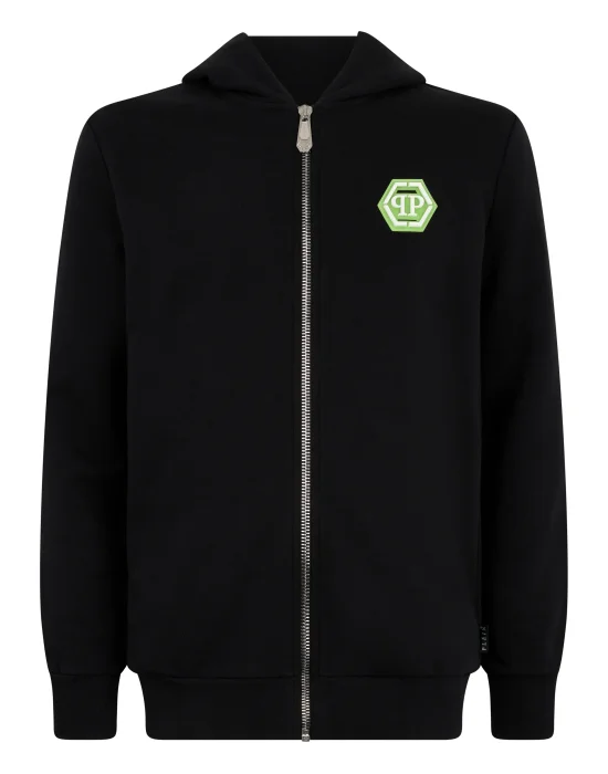 Hoodie Sweatjacket LS Iconic Plein