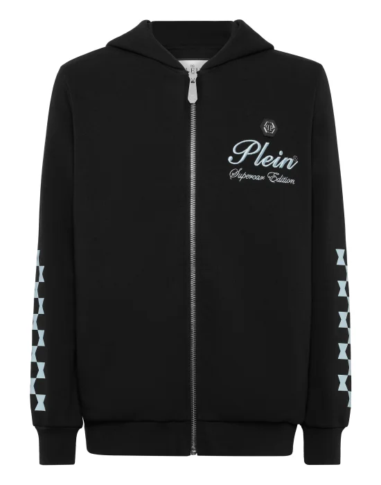 Hoodie Sweatjacket Cote D Azur Checkmate