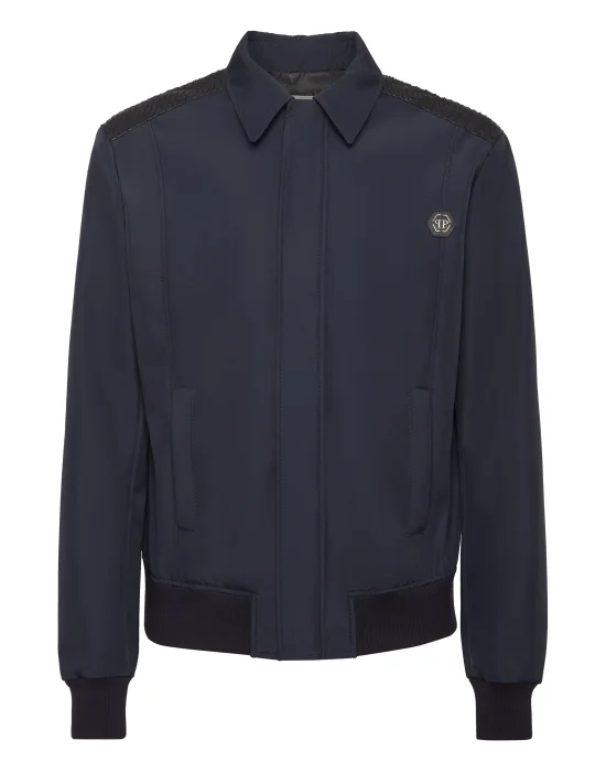 Bomber Jacket Elaphe Inserts