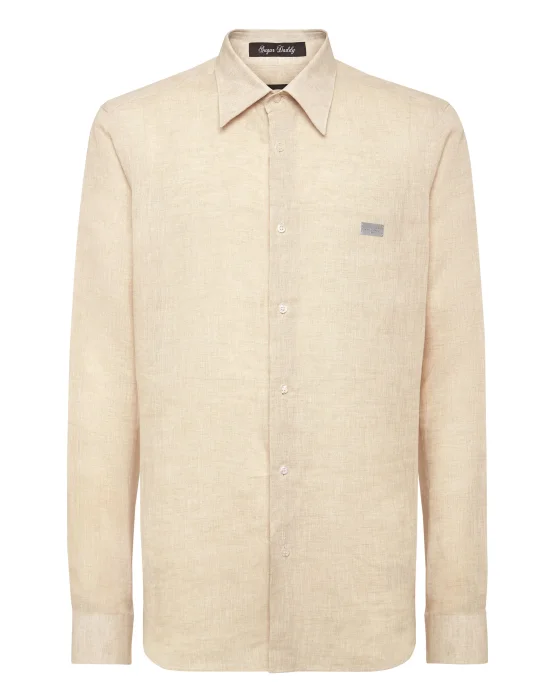 Linen Shirt Sugar Daddy Cut LS