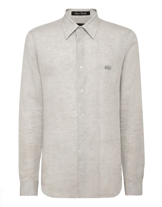 Linen Shirt Sugar Daddy Cut LS