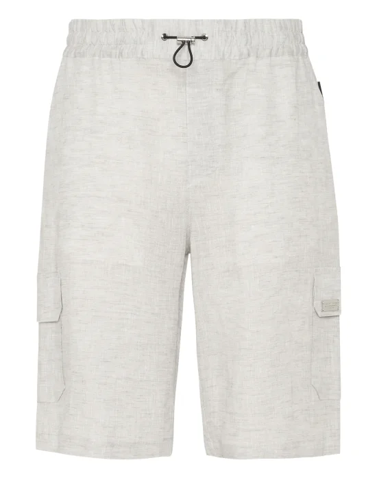 Linen Short Trousers Coolkid Cargo