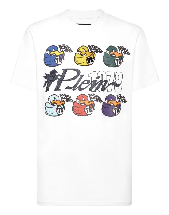 T-shirt Round Neck SS Tee Plein 1978 Duck