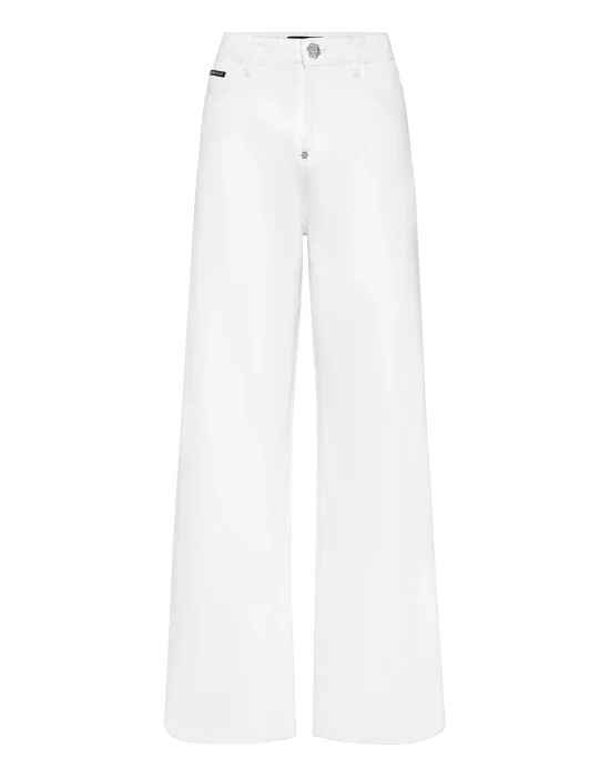 Denim Trousers Skater Fit Logo