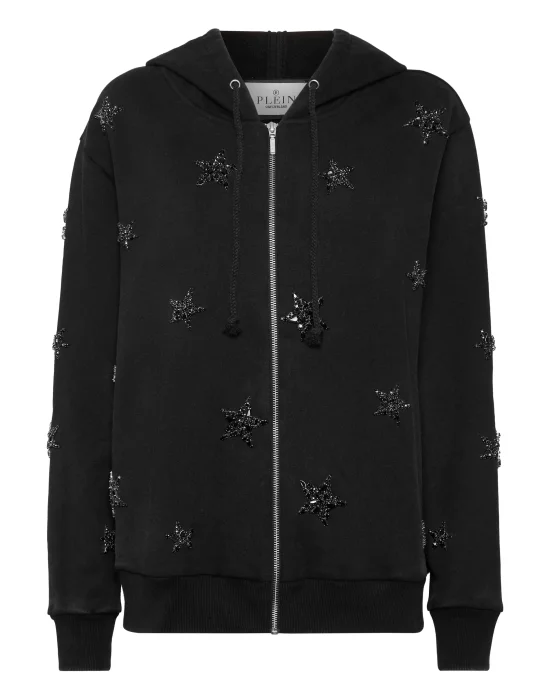 Hoodie Sweatjacket LS Stars