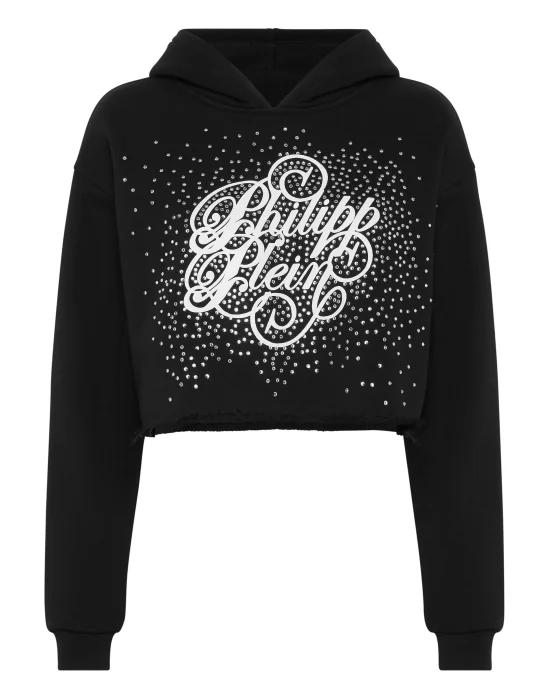 Hoodie sweatshirt Strass