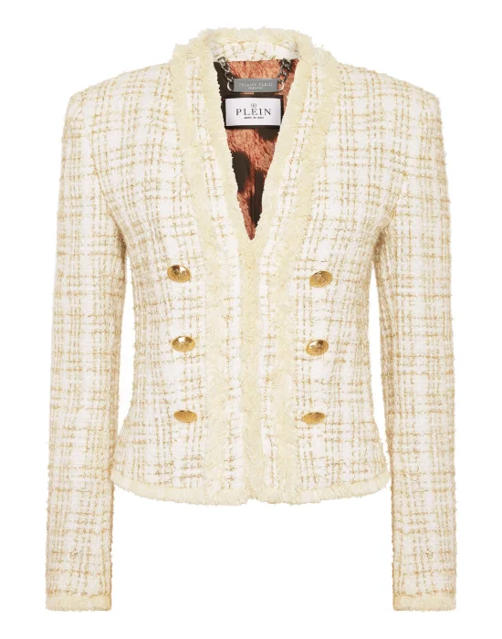 Tweed Bolero Blazer