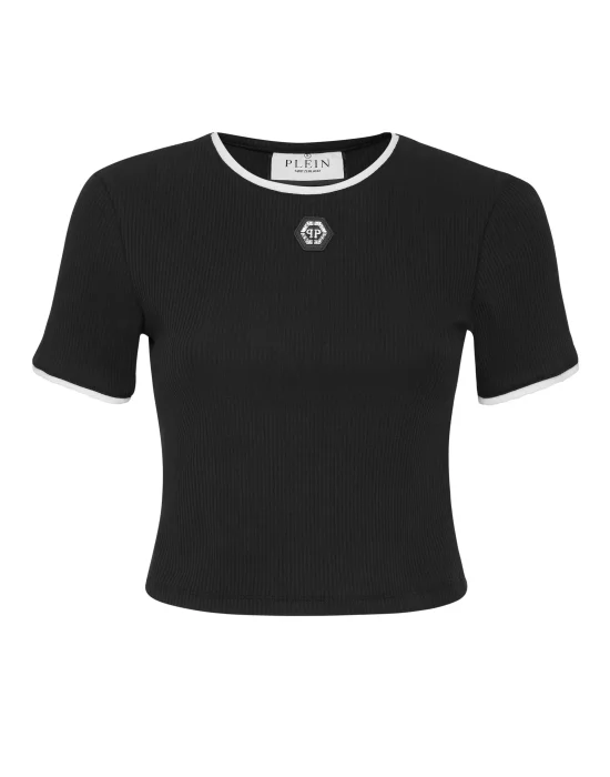 T-shirt Round Neck SS Rib
