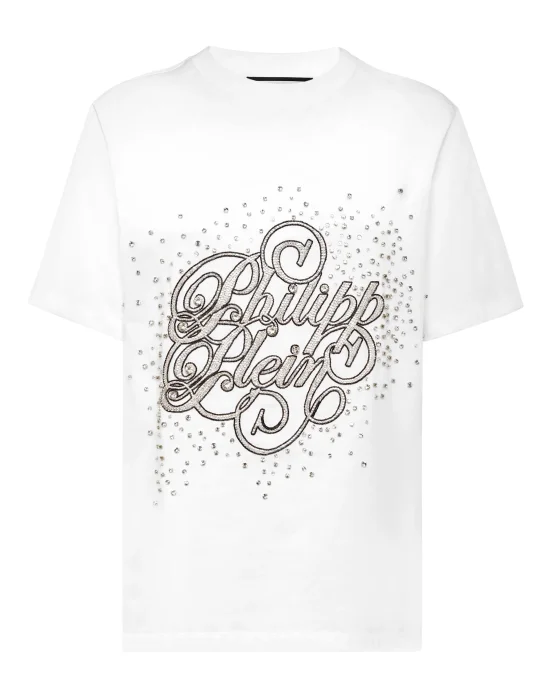 T-Shirt Man Fit Crystal Strass