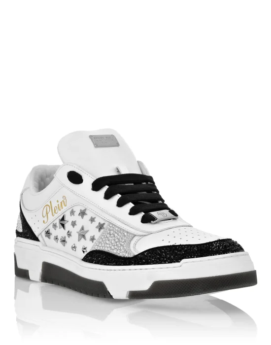 Low-Top Sneakers Mix Studs Star