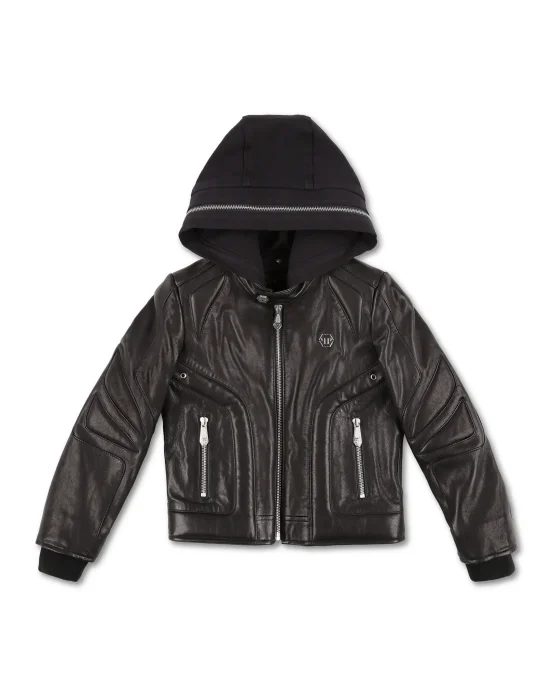 Leather Bomber Statement