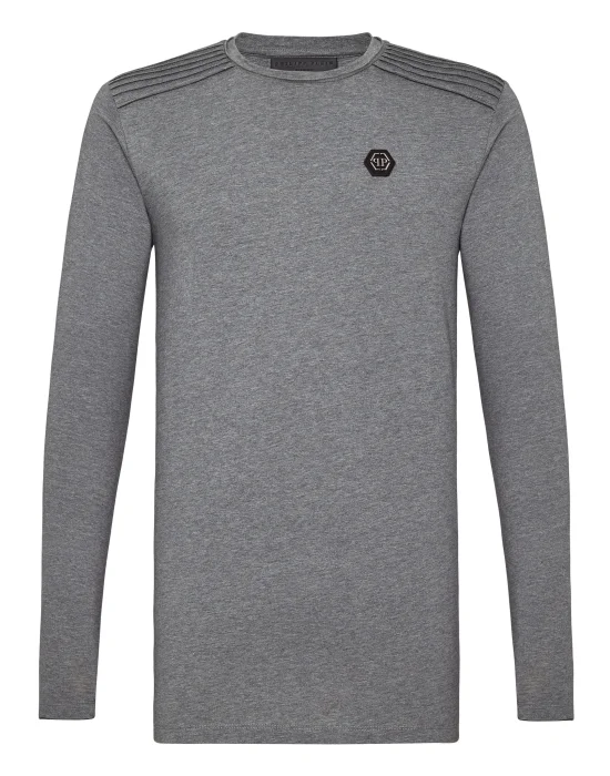T-shirt Round Neck LS Statement