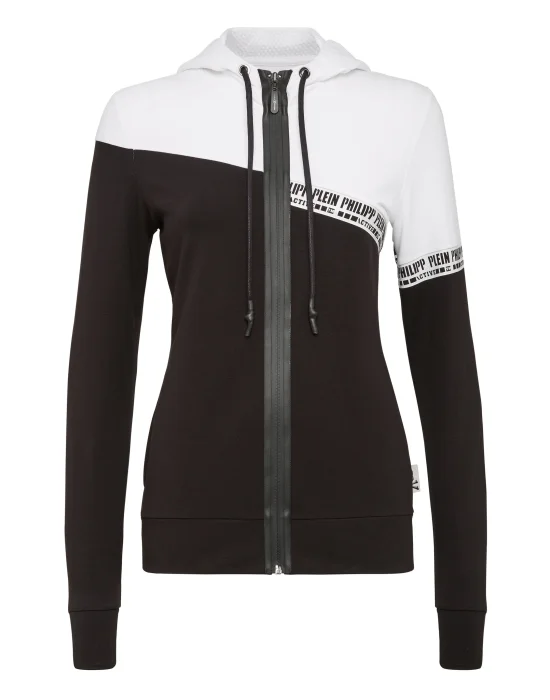 Hoodie Sweatjacket  Stripes