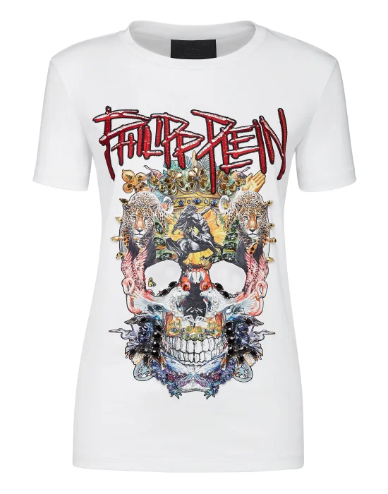 T-shirt Round Neck SS Skull