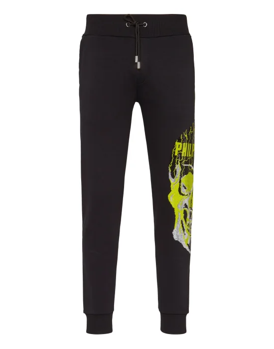 Jogging Trousers Skull strass