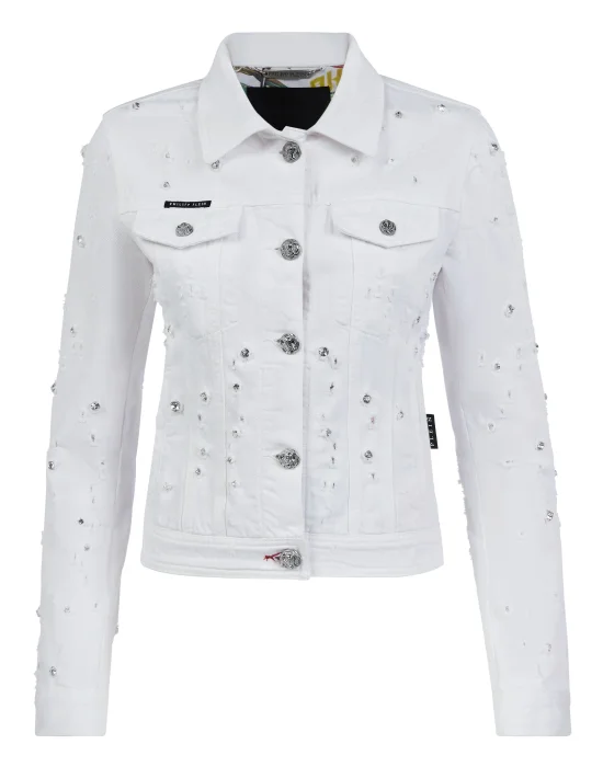 Denim Jacket Crystal