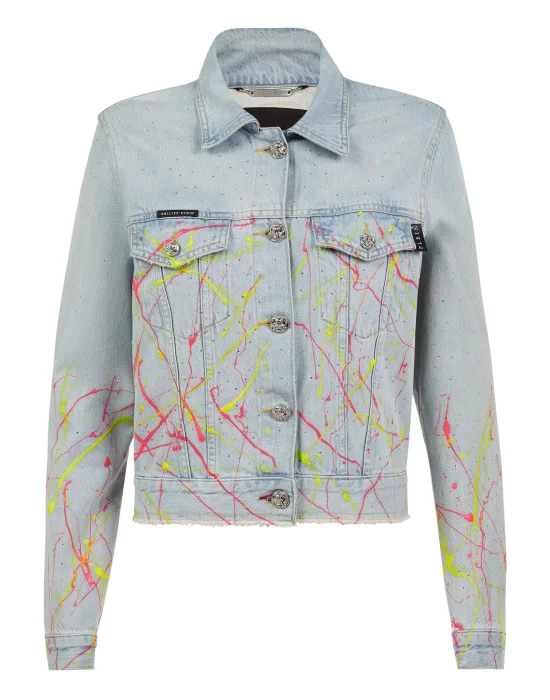 Denim Jacket Crystal