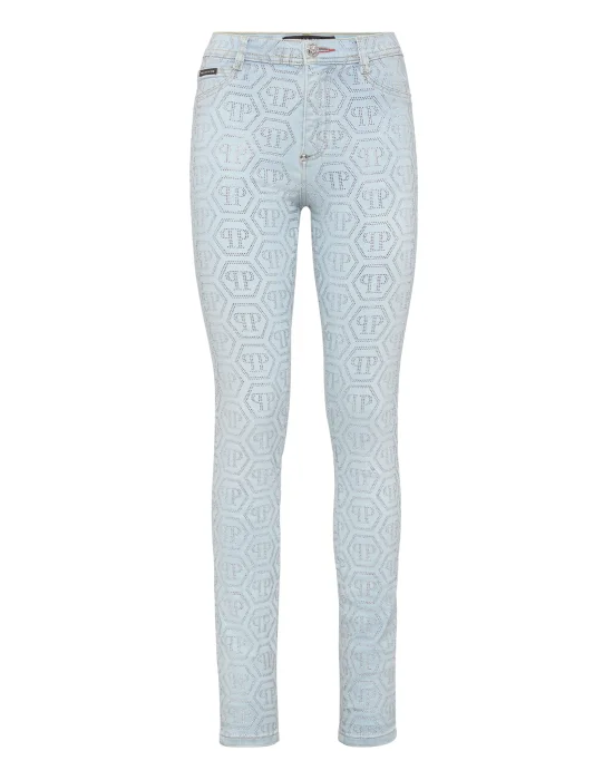 High Waist Jegging All over PP