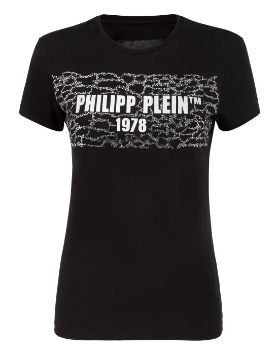 T-shirt Round Neck SS Crystal Plein