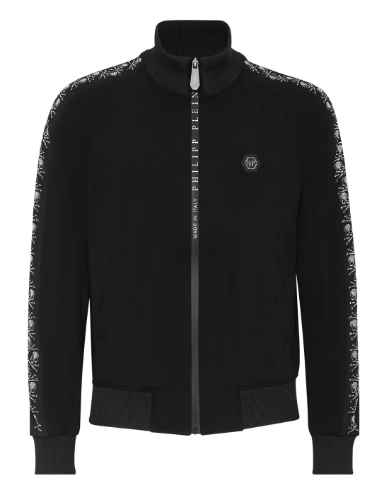Jogging Jacket Skull strass