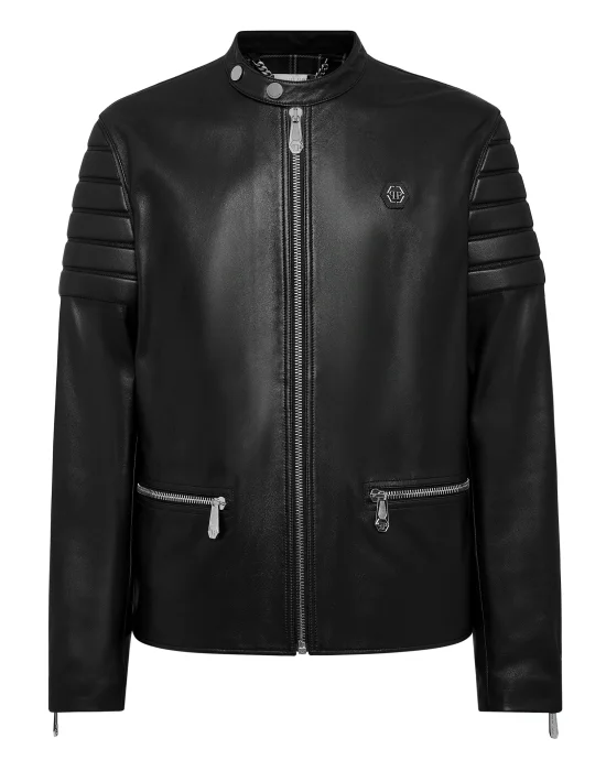 Leather Moto Jacket Dobermann