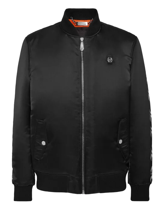 Satin Top Gun Bomber Hexagon