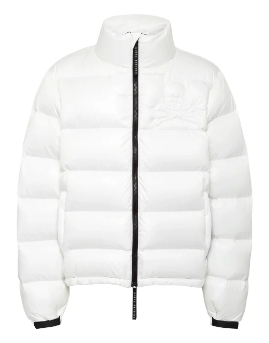 Nylon Oversize Jacket Skull