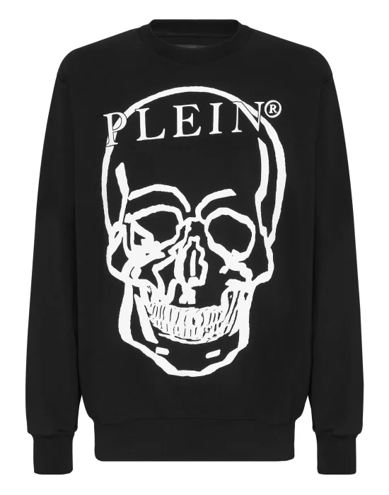 Sweatshirt LS Skull and Plein