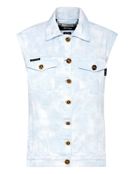 Denim Vest Oversize