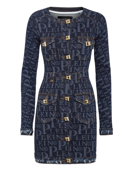 Denim Dress Cargo All over PP
