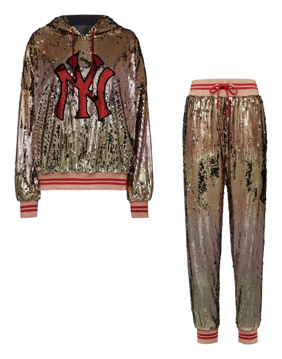 Tracksuit Top/Trousers Paillettes