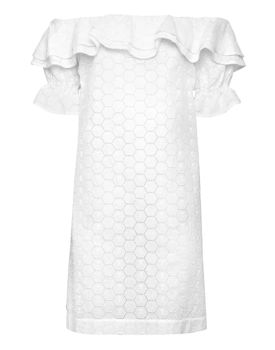 Sangallo Short Dress Lace
